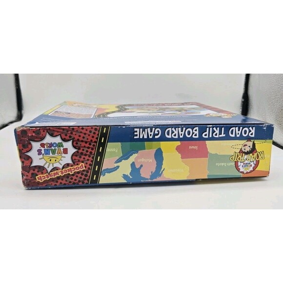 Ryan’s World Road Trip Board Game Race Across The USA To Win! 2 Figures Complete - Picture 10 of 10